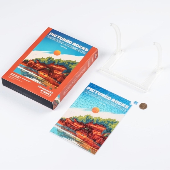 2/$20 BN Pictured Rocks National Lakeshore plastic display puzzle - Picture 5 of 5